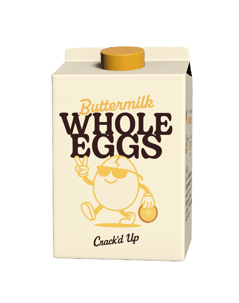 Crack'd Up Buttermilk Whole Eggs